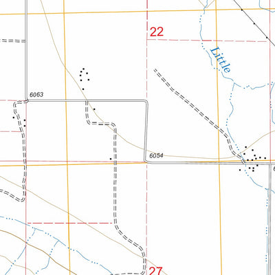 US Forest Service - Topo Dell, MT FSTopo Legacy digital map
