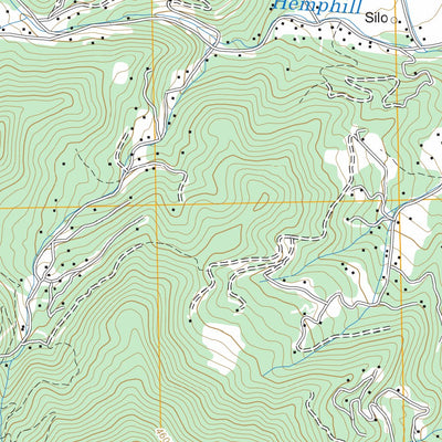US Forest Service - Topo Dellwood, NC FSTopo Legacy digital map