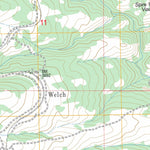 US Forest Service - Topo Delmoe Lake, MT FSTopo Legacy digital map