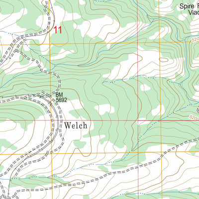 US Forest Service - Topo Delmoe Lake, MT FSTopo Legacy digital map