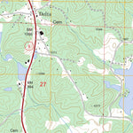US Forest Service - Topo Delta, AL FSTopo Legacy digital map