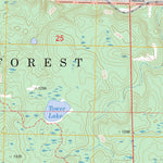 US Forest Service - Topo Delta, WI FSTopo Legacy digital map