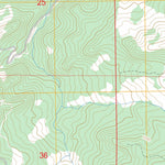 US Forest Service - Topo Dement Creek, OR FSTopo Legacy digital map