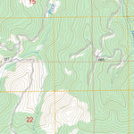 US Forest Service - Topo Dement Creek, OR FSTopo Legacy digital map