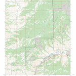 US Forest Service - Topo Democrat Hot Springs, CA FSTopo Legacy digital map