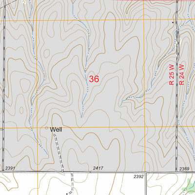 US Forest Service - Topo Dempsey, OK FSTopo Legacy digital map