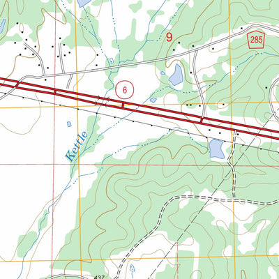 US Forest Service - Topo Denmark, MS FSTopo Legacy digital map