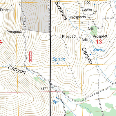 US Forest Service - Topo Dennis Hill, UT FSTopo Legacy digital map