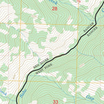 US Forest Service - Topo Dennis Mountain, ID FSTopo Legacy digital map