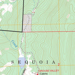 US Forest Service - Topo Dennison Peak, CA FSTopo Legacy digital map
