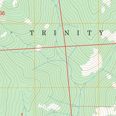 US Forest Service - Topo Denny, CA FSTopo Legacy digital map