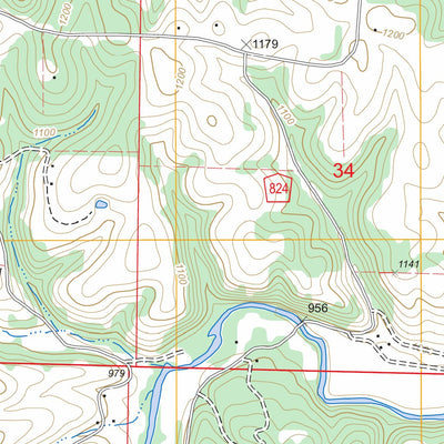 US Forest Service - Topo Denver, AR - MO FSTopo Legacy digital map