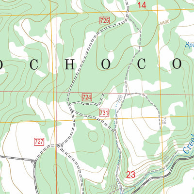 US Forest Service - Topo Derr Meadows, OR FSTopo Legacy digital map