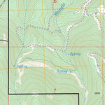 US Forest Service - Topo Derr Meadows, OR FSTopo Legacy digital map