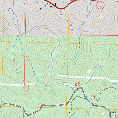 US Forest Service - Topo Des Arc NE, MO FSTopo Legacy digital map