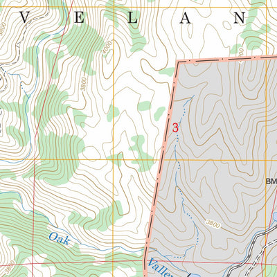 US Forest Service - Topo Descanso, CA FSTopo Legacy digital map