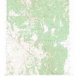 US Forest Service - Topo Desert Creek Peak, NV - CA FSTopo Legacy digital map