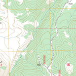 US Forest Service - Topo Desert Creek Peak, NV - CA FSTopo Legacy digital map
