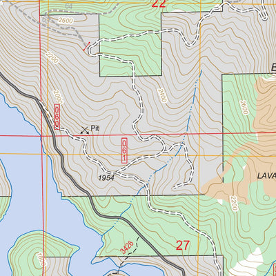 US Forest Service - Topo Detroit, OR FSTopo Legacy digital map