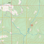 US Forest Service - Topo Detroit, OR FSTopo Legacy digital map
