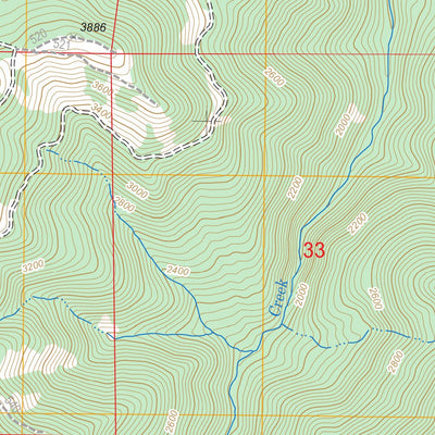 US Forest Service - Topo Detroit, OR FSTopo Legacy digital map