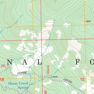 US Forest Service - Topo Devil Mountain, CO FSTopo Legacy digital map