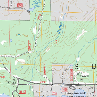 US Forest Service - Topo Devil Track Lake, MN FSTopo Legacy digital map