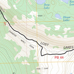 US Forest Service - Topo Devils Causeway, CO FSTopo Legacy digital map