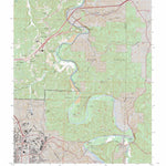 US Forest Service - Topo Devils Elbow, MO FSTopo Legacy digital map