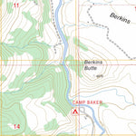 US Forest Service - Topo Devils Footstool, MT FSTopo Legacy digital map