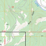 US Forest Service - Topo Devils Footstool, MT FSTopo Legacy digital map