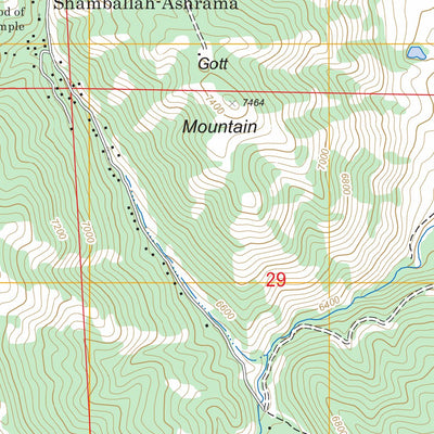 US Forest Service - Topo Devils Head, CO FSTopo Legacy digital map