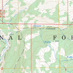 US Forest Service - Topo Devils Heart Peak, CA FSTopo Legacy digital map
