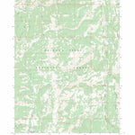 US Forest Service - Topo Devils Hole Creek, WY FSTopo Legacy digital map