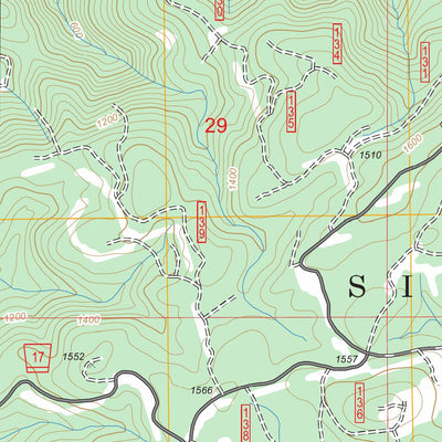US Forest Service - Topo Devils Lake, OR FSTopo Legacy digital map