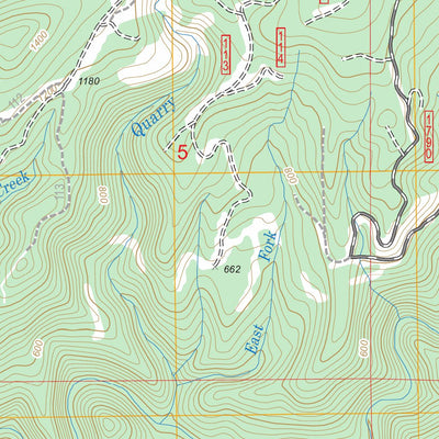 US Forest Service - Topo Devils Lake, OR FSTopo Legacy digital map