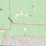 US Forest Service - Topo Devils Parade Ground, CA FSTopo Legacy digital map