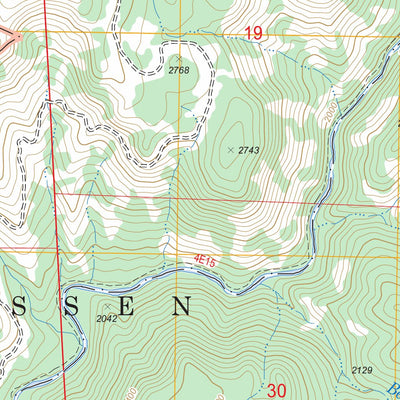 US Forest Service - Topo Devils Parade Ground, CA FSTopo Legacy digital map