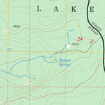 US Forest Service - Topo Devils Peak, OR FSTopo Legacy digital map