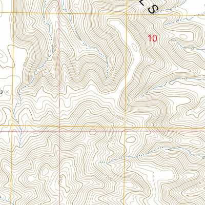 US Forest Service - Topo Devils Playground, WY FSTopo Legacy digital map