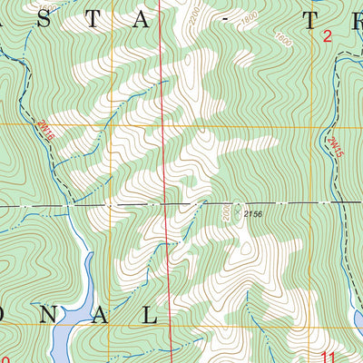 US Forest Service - Topo Devils Rock, CA FSTopo Legacy digital map