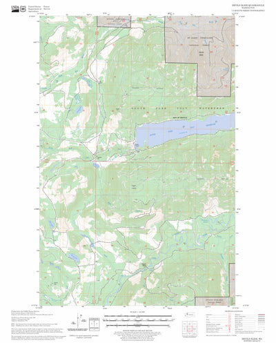 US Forest Service - Topo Devils Slide, WA FSTopo Legacy digital map