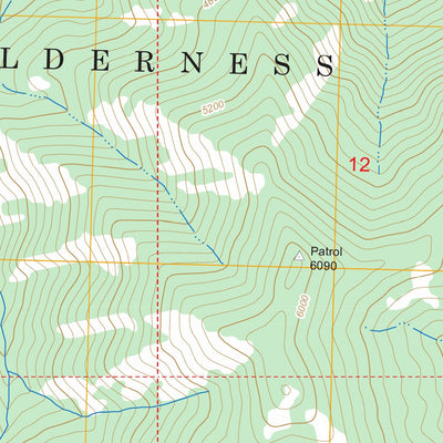 US Forest Service - Topo Devils Teeth Rapids, ID FSTopo Legacy digital map