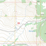 US Forest Service - Topo Dewey Gulch, CA FSTopo Legacy digital map