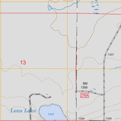 US Forest Service - Topo Dewey Lake NW, MN FSTopo Legacy digital map