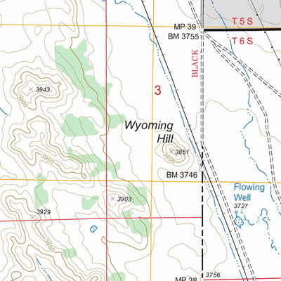 US Forest Service - Topo Dewey, SD - WY FSTopo Legacy digital map