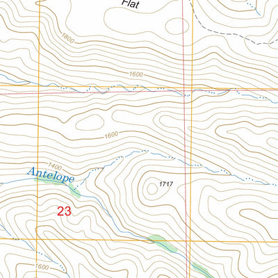 US Forest Service - Topo Dewitt Peak, CA FSTopo Legacy digital map