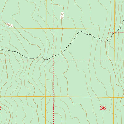 US Forest Service - Topo Diamond Lake, OR FSTopo Legacy digital map