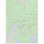 US Forest Service - Topo Diamond Lake, WI FSTopo Legacy digital map