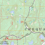 US Forest Service - Topo Diamond Lake, WI FSTopo Legacy digital map